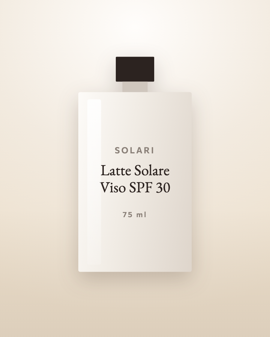 SOLARI Latte Solare Viso SPF 30